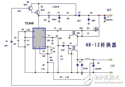 简单直流降压电路图大全（五款简单直流降压电路原理图详解）